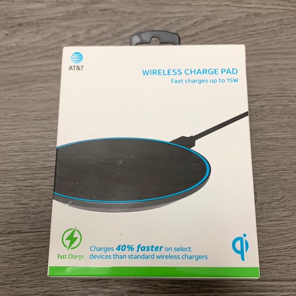 AT&T wireless charge pad